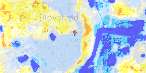 Ekstrem regn på Lundegårdsvej 13