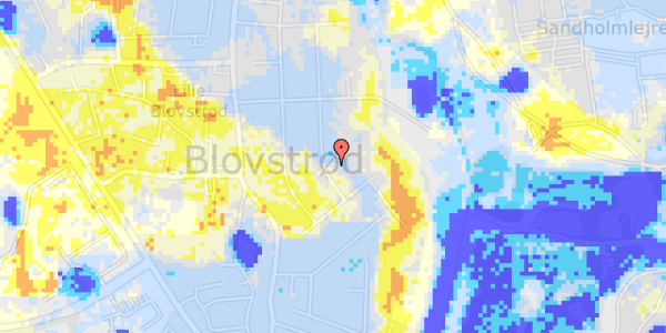 Ekstrem regn på Lupinvej 15