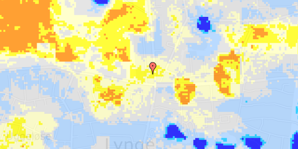 Ekstrem regn på Lynghøjvej 8B, 1. 