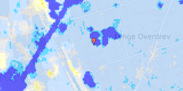 Ekstrem regn på Millingvej 16