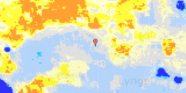 Ekstrem regn på Nyvangsvej 47