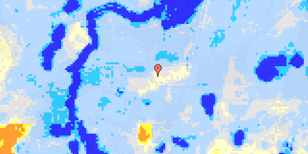 Ekstrem regn på Oldvej 1A