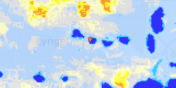 Ekstrem regn på P.D. Jensens Vej 27