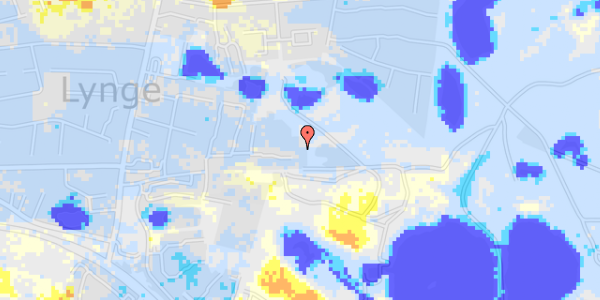 Ekstrem regn på Ringbjerget 23