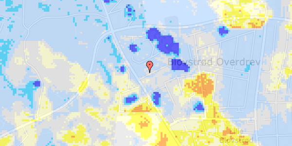 Ekstrem regn på Rosmosevej 1C