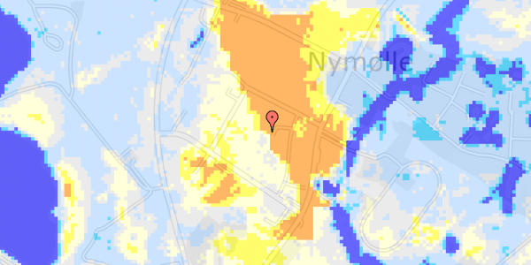 Ekstrem regn på Smedevangen 4