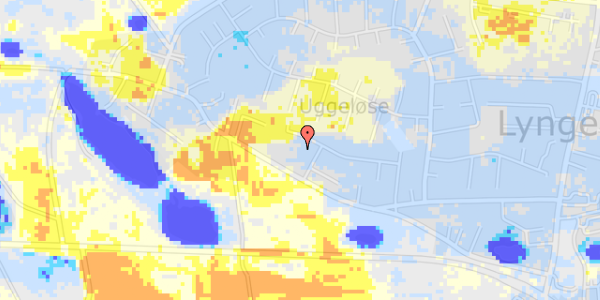 Ekstrem regn på Solskrænten 25