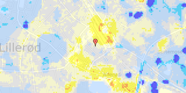 Ekstrem regn på Stationspassagen 6A