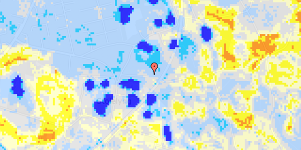 Ekstrem regn på Stolelyngen 8