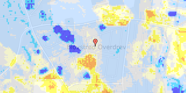 Ekstrem regn på Stubmarken 5