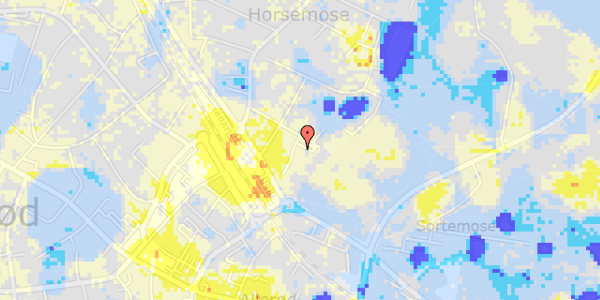 Ekstrem regn på Tjørnevej 28, st. mf