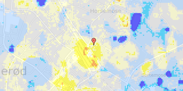 Ekstrem regn på Tokkekøbvej 2