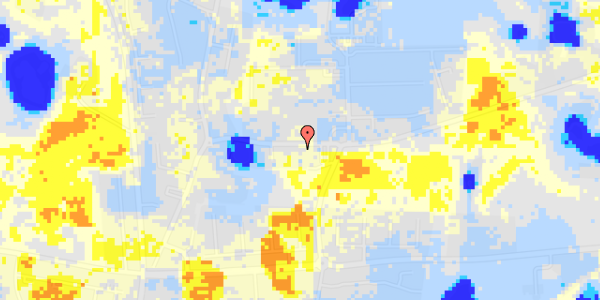 Ekstrem regn på Ved Gadekæret 14