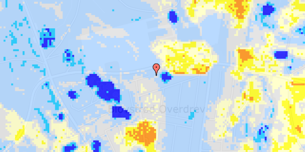 Ekstrem regn på Vestervang 34