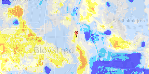 Ekstrem regn på Vindbygårdsvej 22