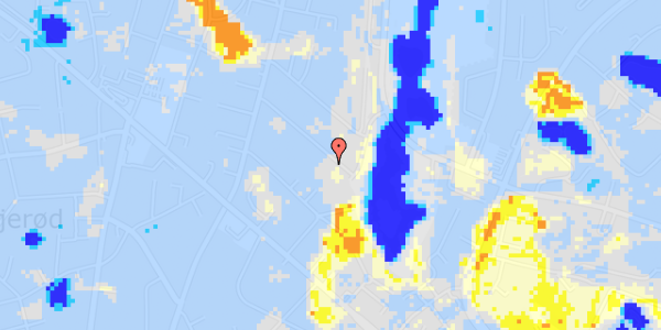 Ekstrem regn på Bakkedraget 28