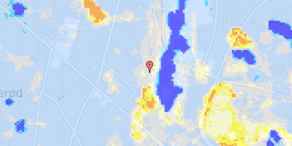 Ekstrem regn på Bakkedraget 34