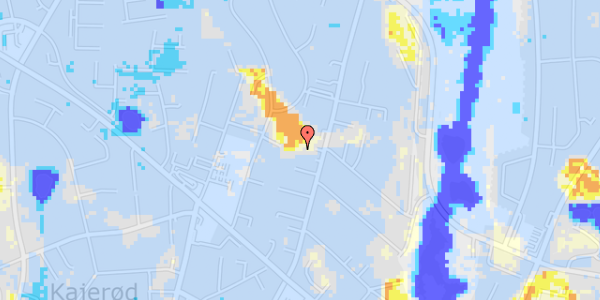 Ekstrem regn på Bakkevej 19A