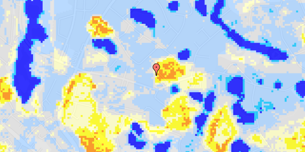 Ekstrem regn på Biskop Svanes Vej 31B