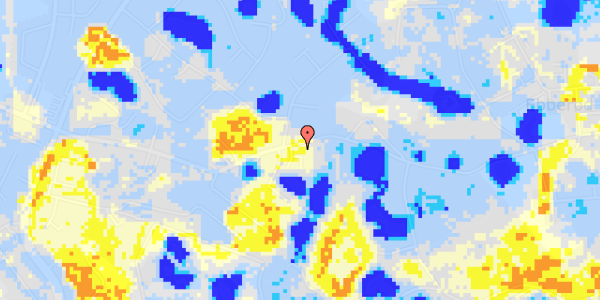 Ekstrem regn på Biskop Svanes Vej 38