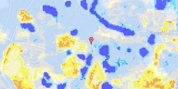 Ekstrem regn på Biskop Svanes Vej 44