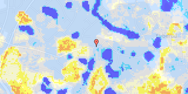 Ekstrem regn på Biskop Svanes Vej 46