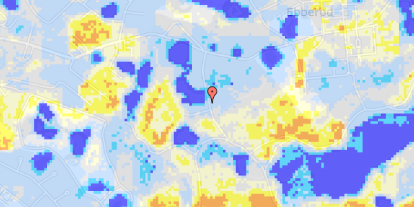 Ekstrem regn på Biskop Svanes Vej 50