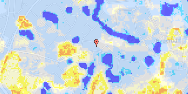 Ekstrem regn på Biskop Svanes Vej 55