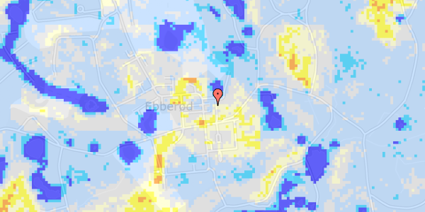 Ekstrem regn på Biskop Svanes Vej 58C