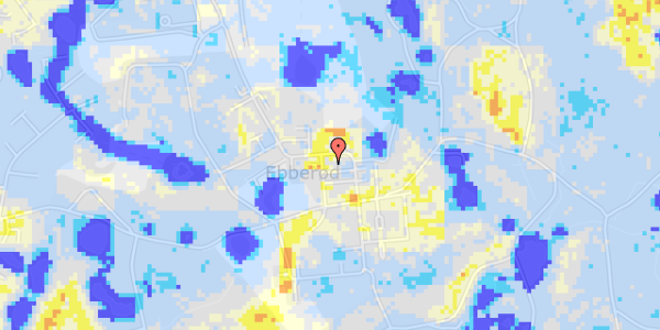 Ekstrem regn på Biskop Svanes Vej 67C