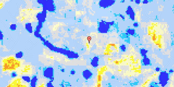 Ekstrem regn på Biskop Svanes Vej 79, st. th