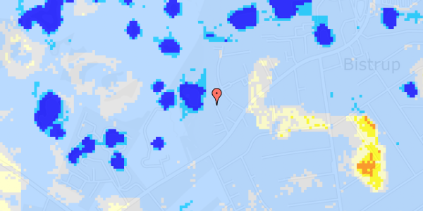 Ekstrem regn på Bistruphave 15