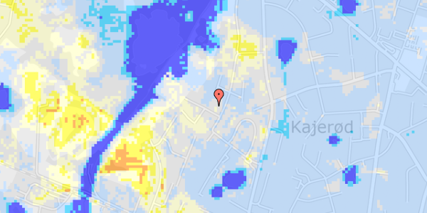 Ekstrem regn på Carinaparken 95