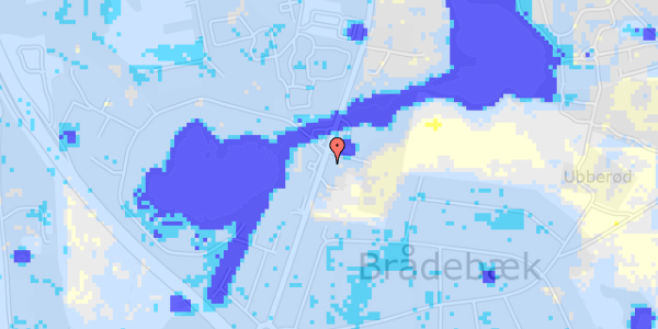 Ekstrem regn på Hørsholm Kongevej 23