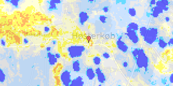 Ekstrem regn på Høsterkøbvej 55