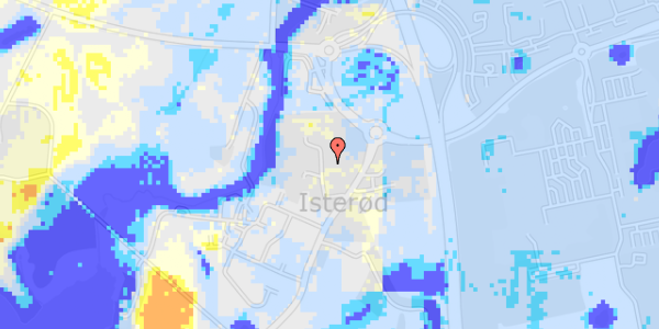 Ekstrem regn på Isterød Byvej 4