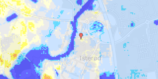 Ekstrem regn på Isterød Byvej 10