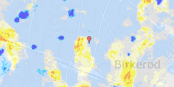 Ekstrem regn på Jakob Knudsens Vej 9