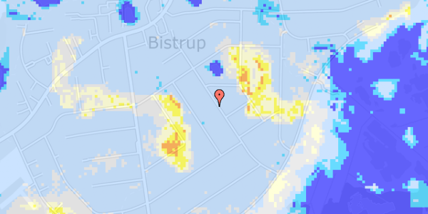 Ekstrem regn på Langkærgårdsvej 42