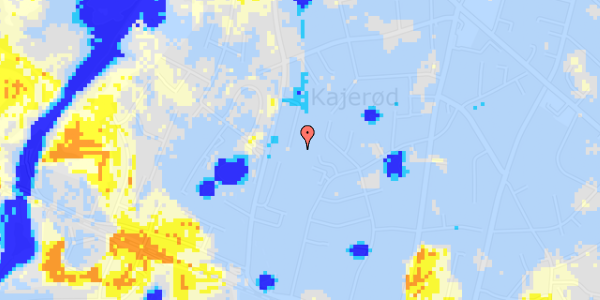 Ekstrem regn på Lerbakken 15