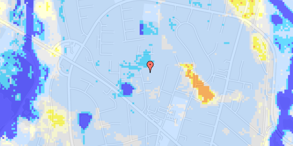 Ekstrem regn på Lindehøjvej 22