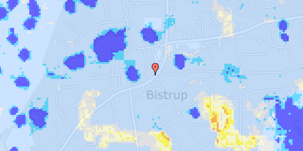 Ekstrem regn på Nordvanggårdsvej 48D