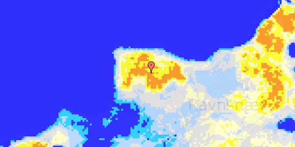 Ekstrem regn på P M Møllers Vej 16