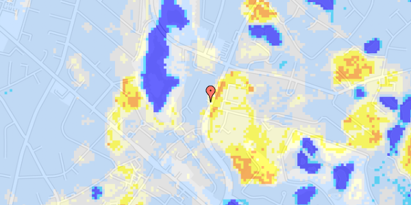 Ekstrem regn på Ravnsnæsvej 19A