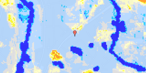 Ekstrem regn på Ravnsnæsvej 70