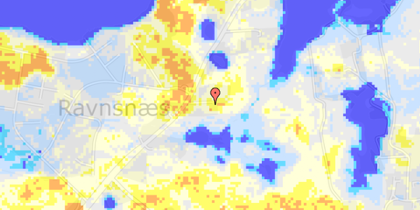 Ekstrem regn på Ravnsnæsvej 214