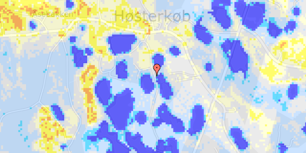 Ekstrem regn på Rørholmsvej 10