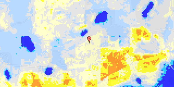 Ekstrem regn på Sandbjergvej 41