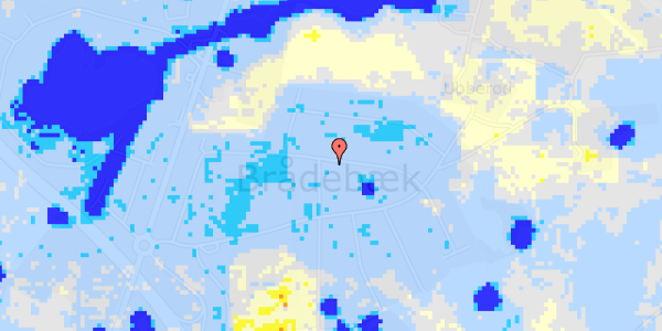 Ekstrem regn på Stakkeledet 40