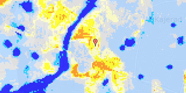 Ekstrem regn på Teglværksvej 9